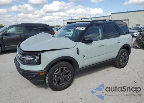 2021 Ford Bronco Sport Outer Banks из США, поврежденный, VIN 3FMCR9C68MRB10416